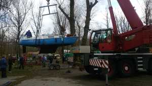 Vyzvedávání lodí 2015